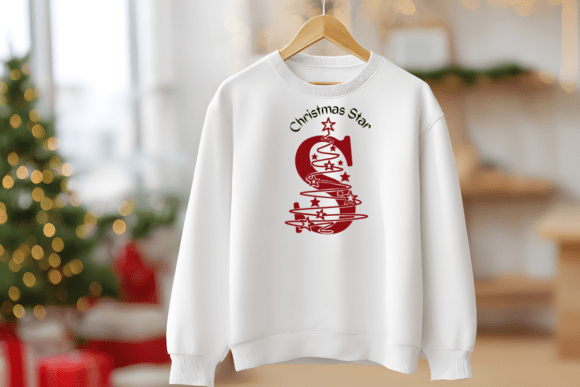 Christmas Magic Star Font PNG with transparent background - Preview 4