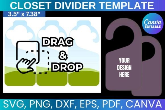 Closet Divider Canva Template
