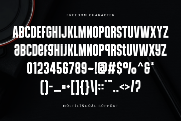 Freedom Font - Preview 1