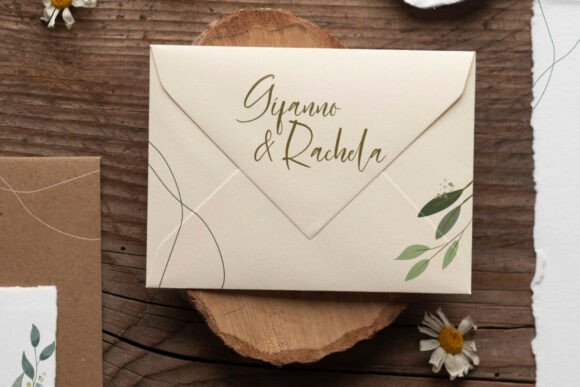 Frosting First Font PNG with transparent background - Preview 2