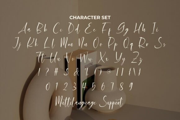 Frosting First Font PNG with transparent background - Preview 4