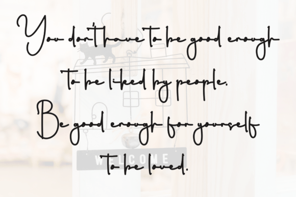 Good Feeling Font - Preview 4