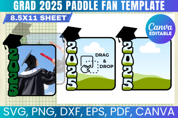 Graduation Fan 2025 Template