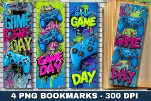 Game Bookmarklets Graffiti Game Controller Splash Bookmark Graphic by AVA STORE ...