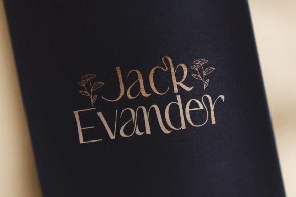 Jack Evander Font - Preview 2