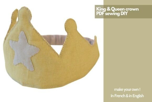 King & Queen Crown DIY 3 Sizes