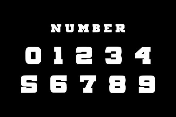 Luxury Varsity Font PNG with transparent background - Preview 4