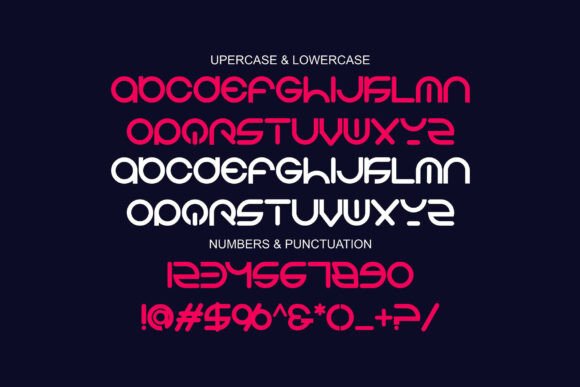 Modera Font font preview - 1