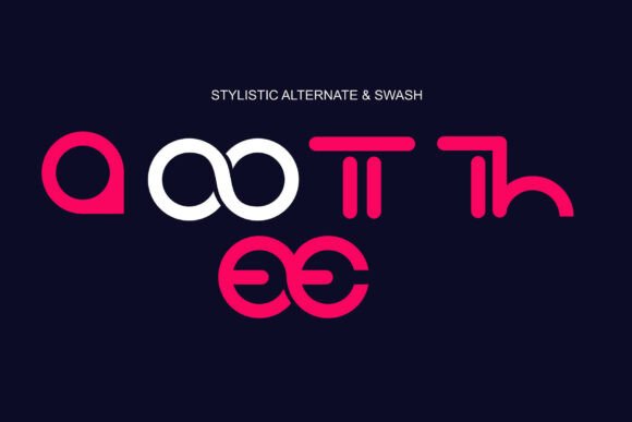 Modera Font font preview - 2