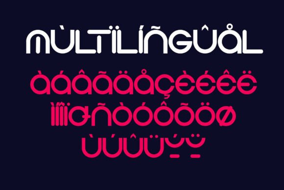 Modera Font font preview - 3