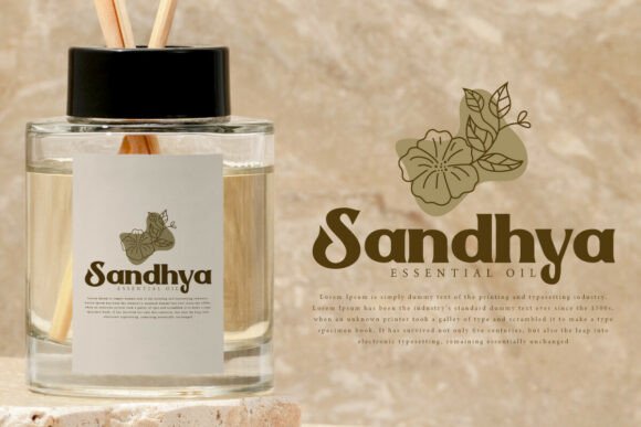 Single Honey Font PNG with transparent background - Preview 2