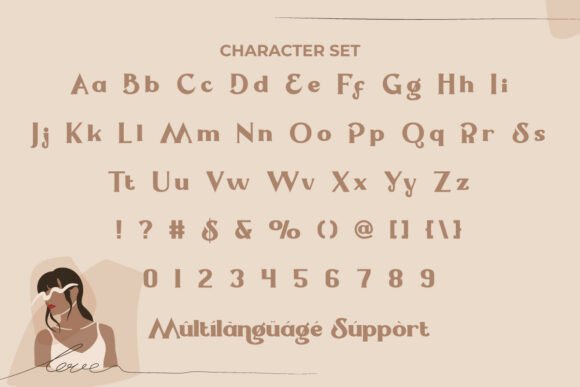 Single Honey Font PNG with transparent background - Preview 4