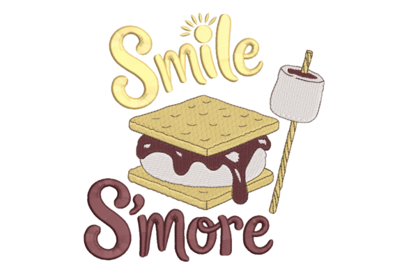 Smile S’more Campfire Marshmallow