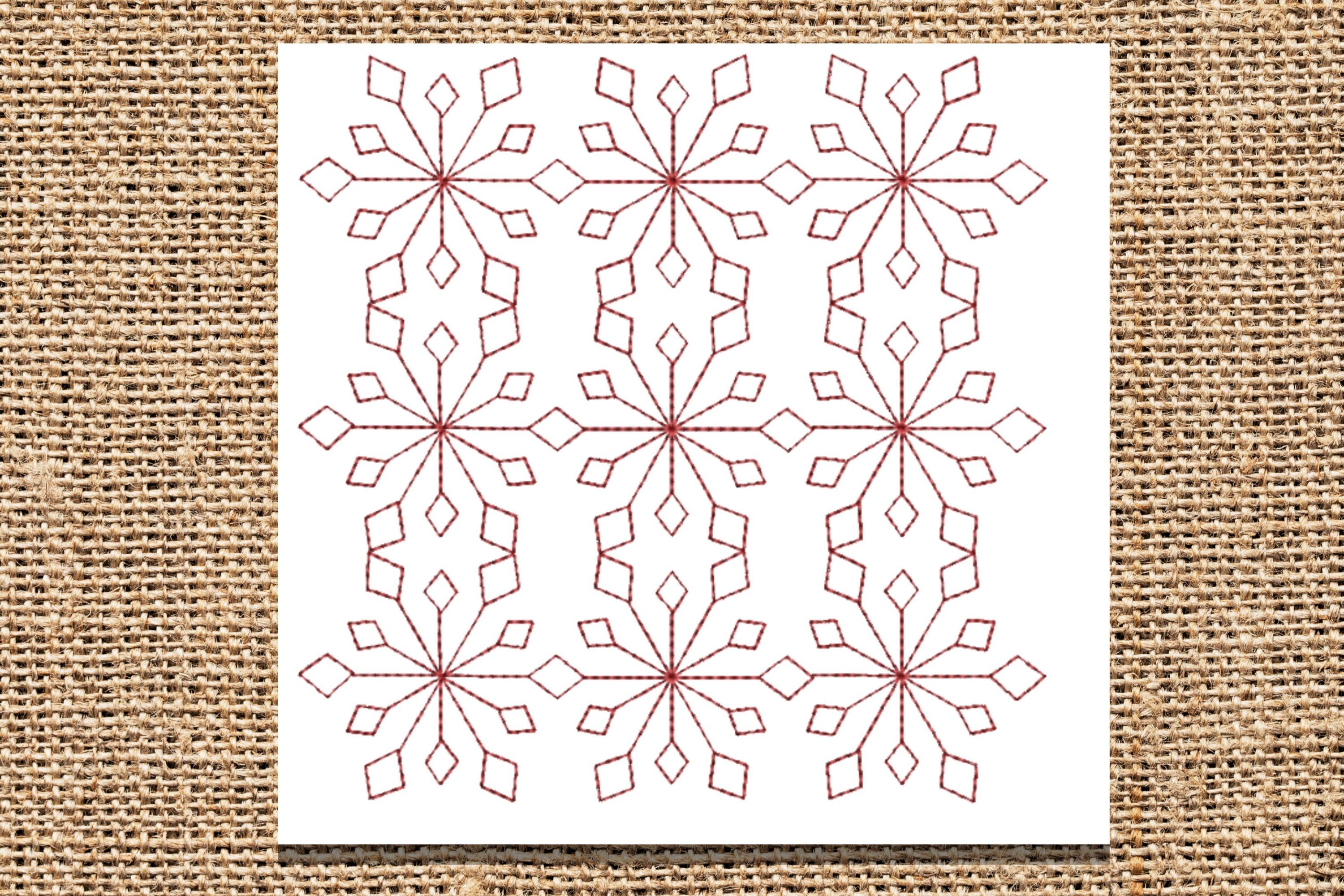 Snowflakes - Six Sizes