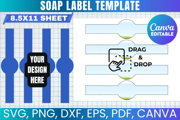 Soap Label Template, Soap Label Svg