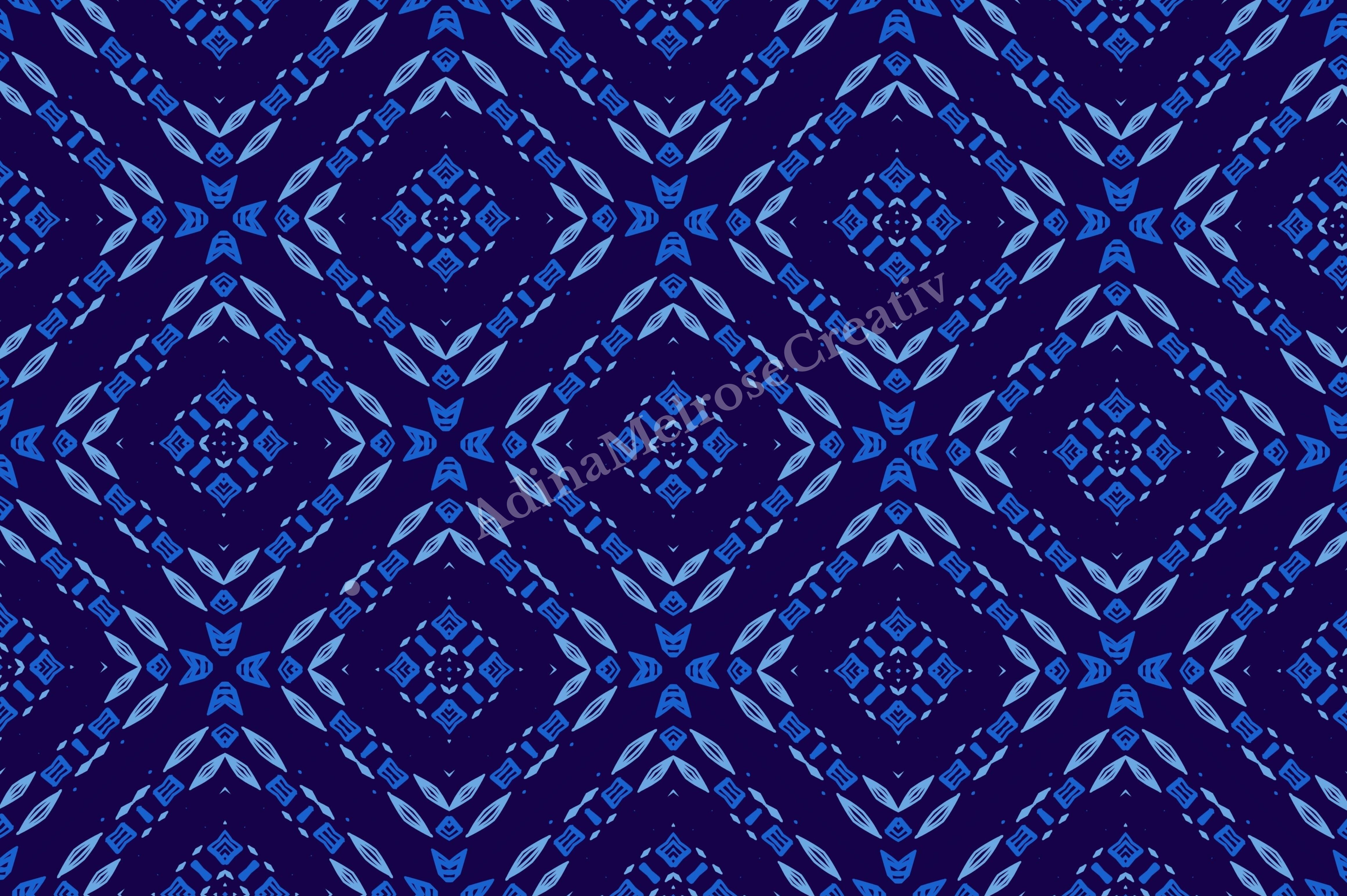 Abstract Geometric Seamless Pattern