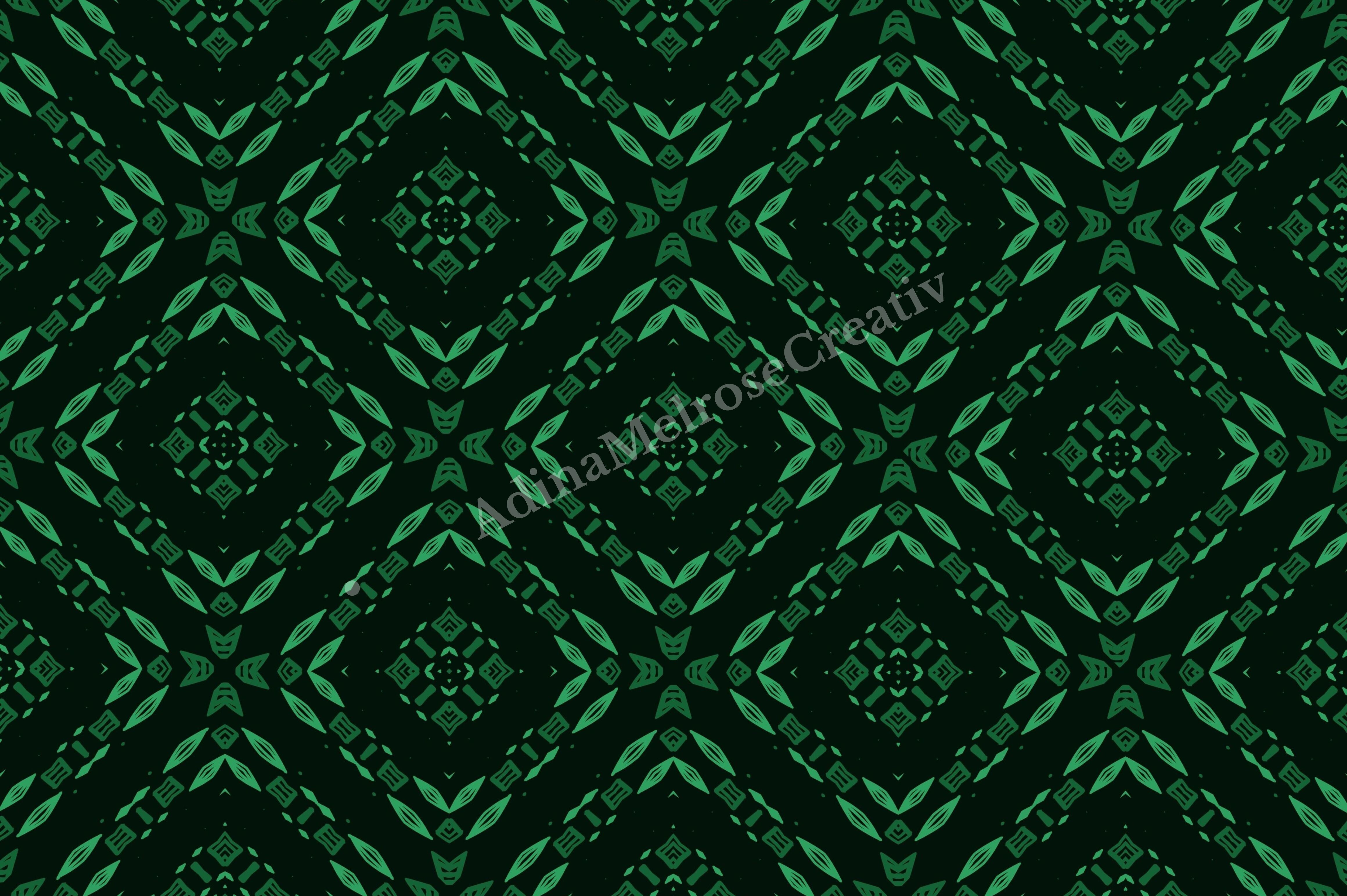 Abstract Geometric Seamless Pattern