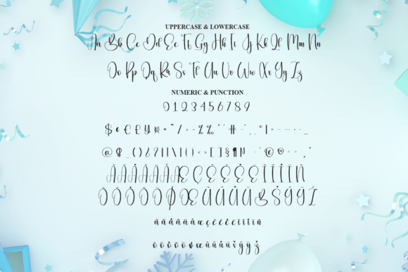Birthday Font - Preview 6
