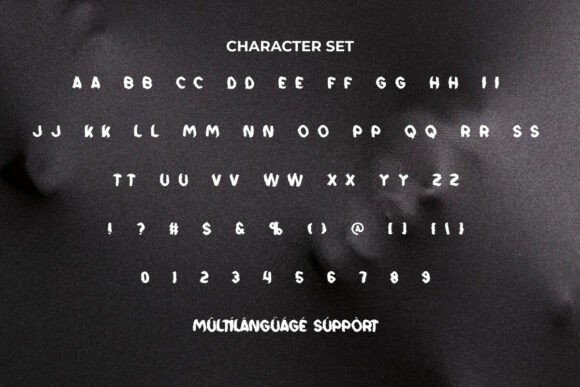 Black Anxiety Font - Preview 4