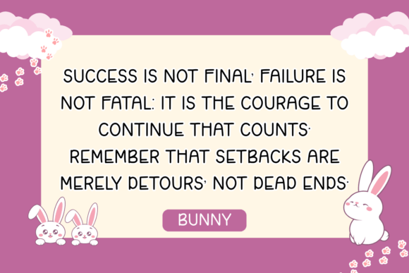 Bunny Font - Preview 1