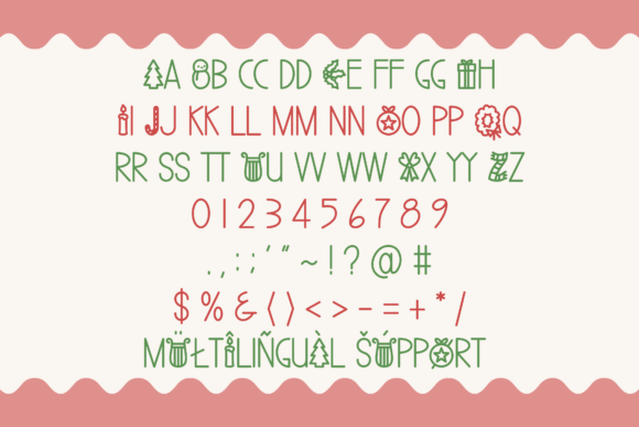 Cheerful Holiday Font - Preview 4