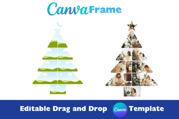 Christmas Tree Canva Photo Collage