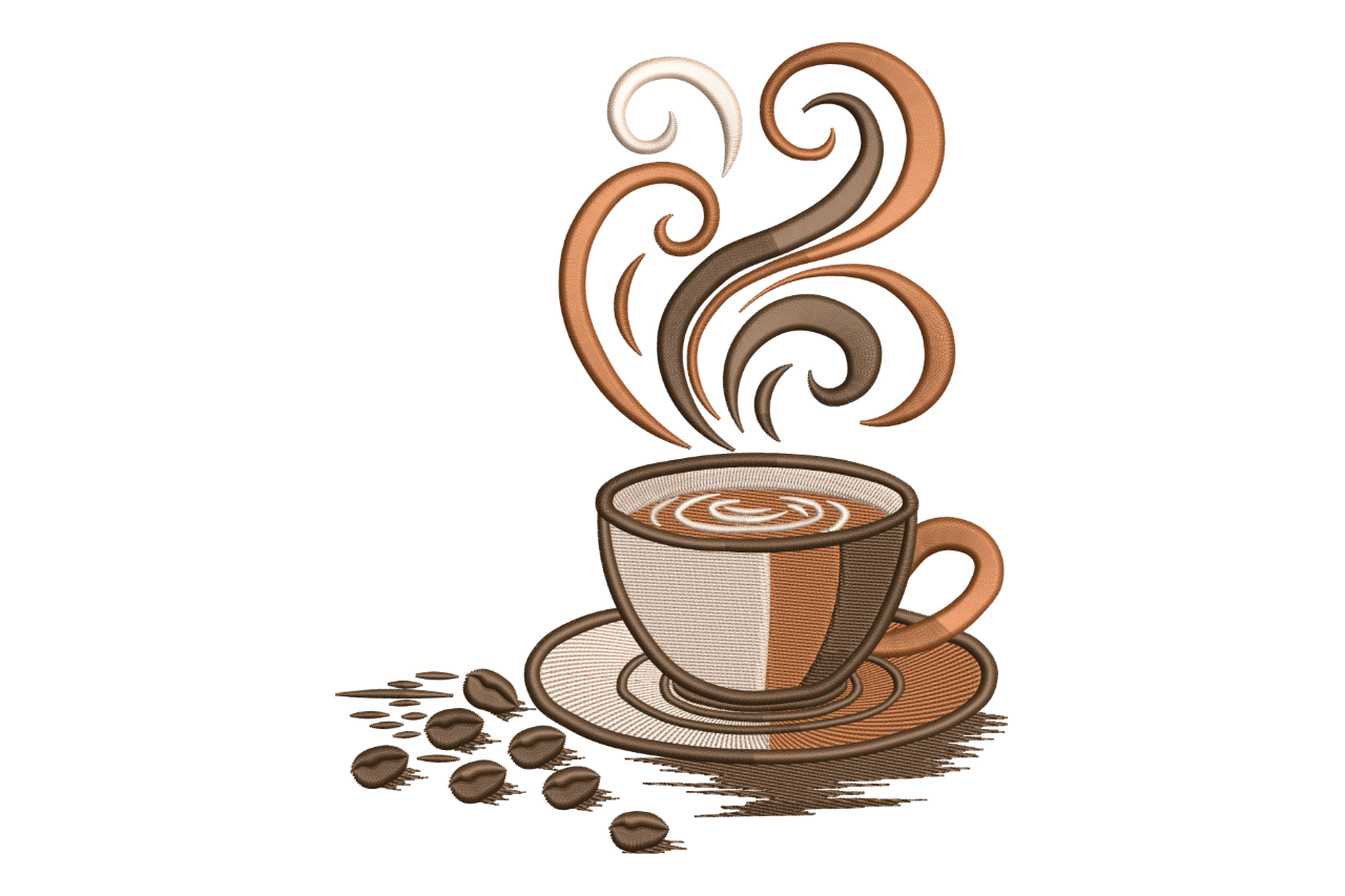 Coffee Cup Swirls