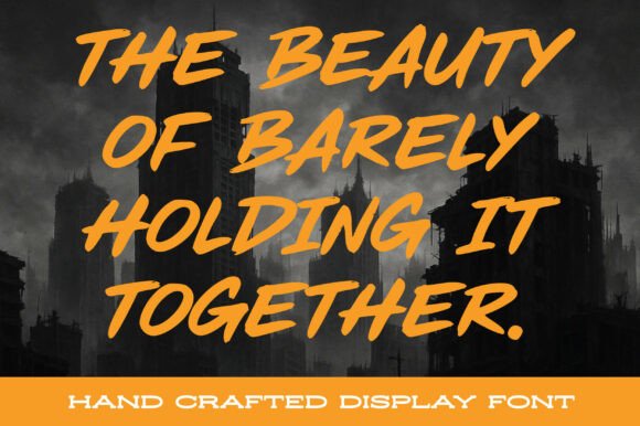 Devastated Font - Preview 2