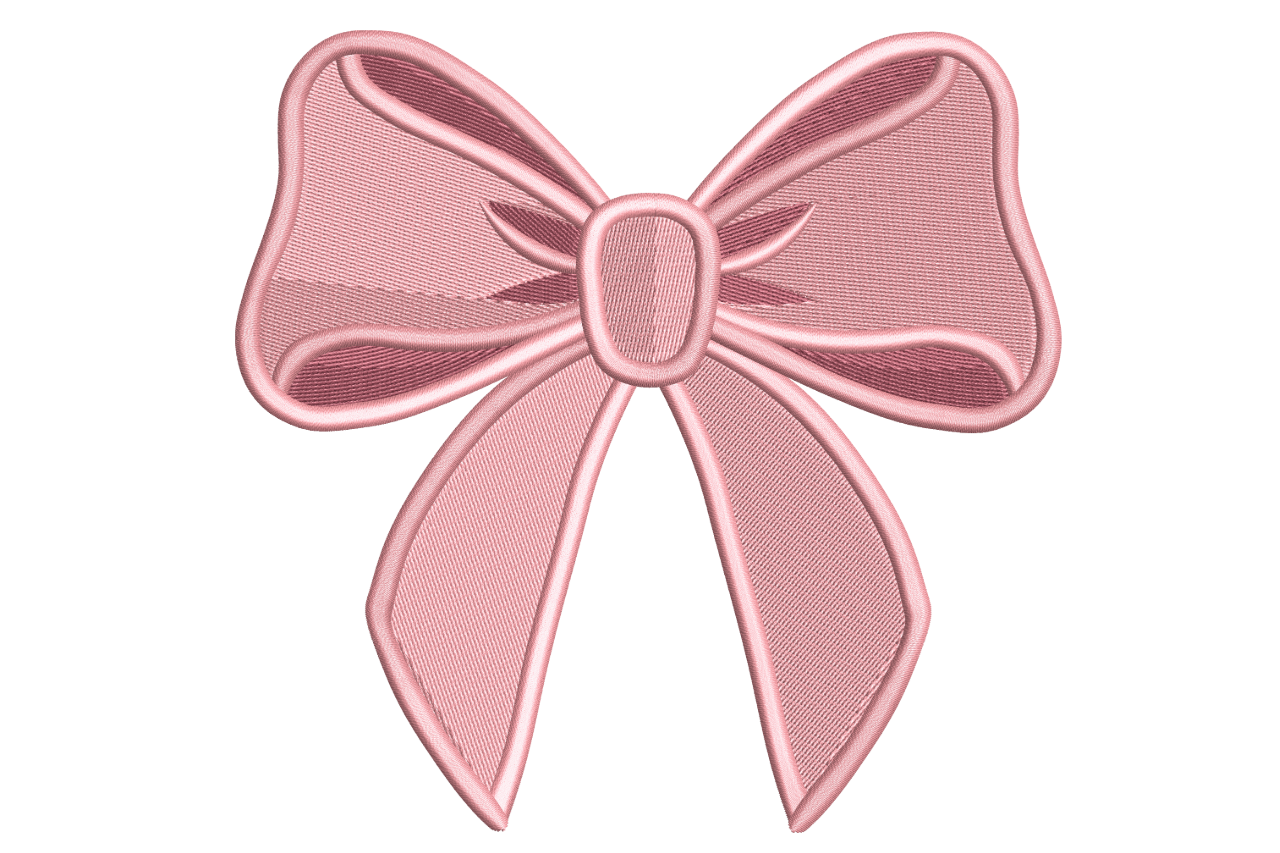Elegant Pink Bow