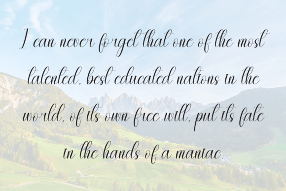 Envelope Font - Preview 5