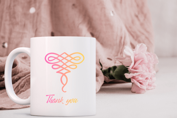 Flourish Line Font PNG with transparent background - Preview 6