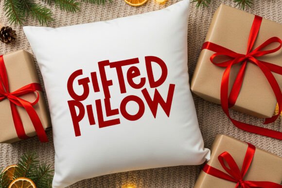 Holiday Snow Font PNG with transparent background - Preview 4