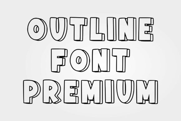 Joyful Winter Font PNG with transparent background - Preview 1