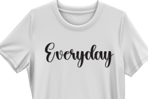 Justy Font PNG with transparent background - Preview 1