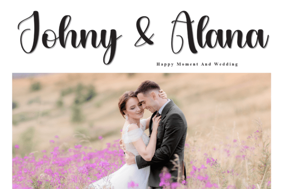 Justy Font PNG with transparent background - Preview 2