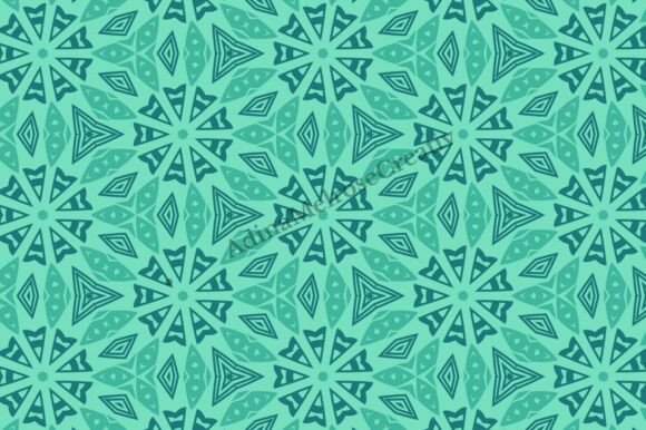 Mandala Geometric Seamless Pattern