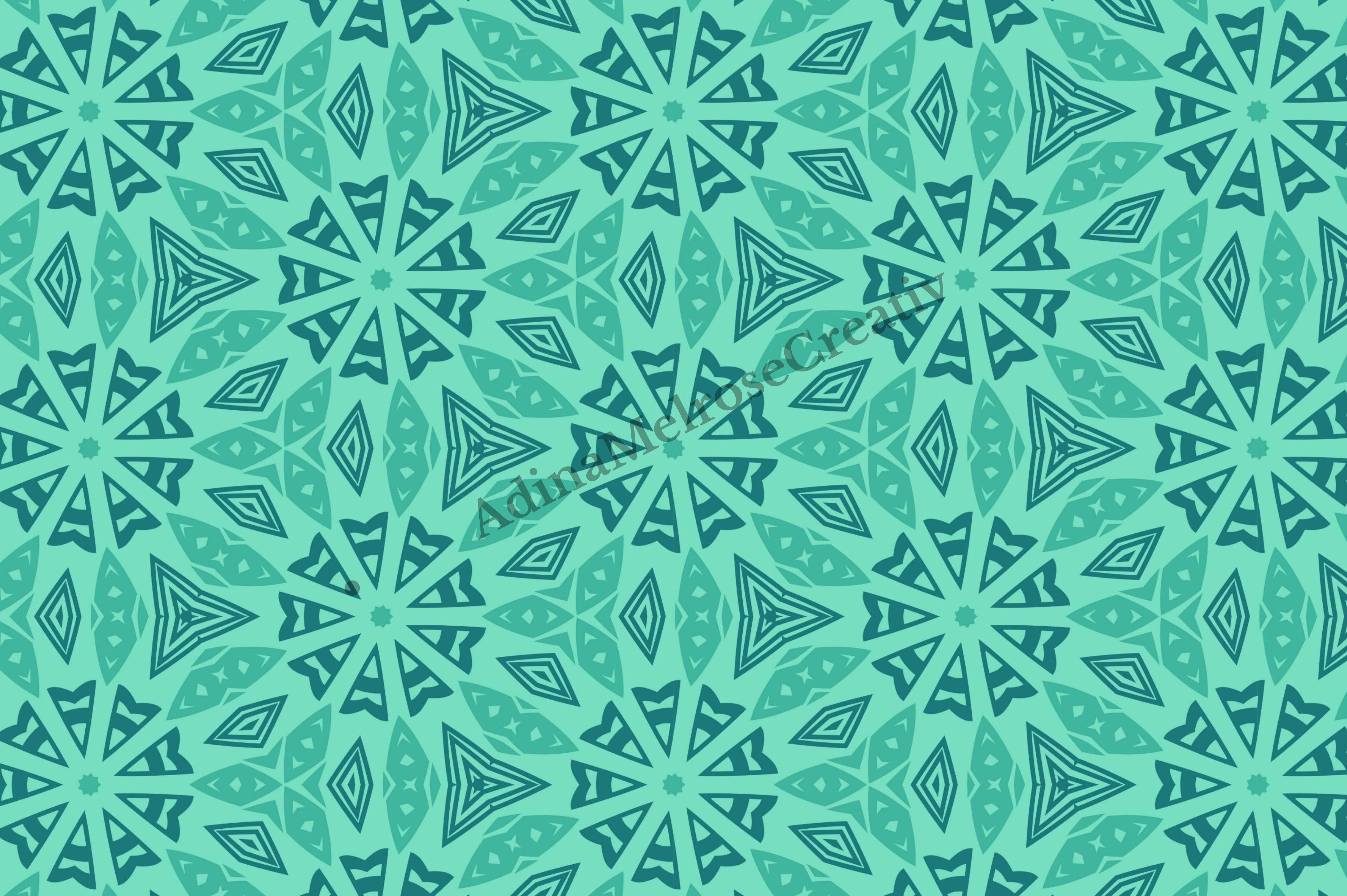 Mandala Geometric Seamless Pattern