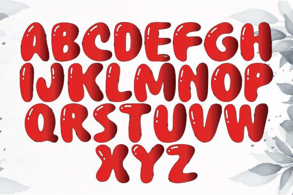 Merry Christmas Gradient Font PNG with transparent background - Preview 1
