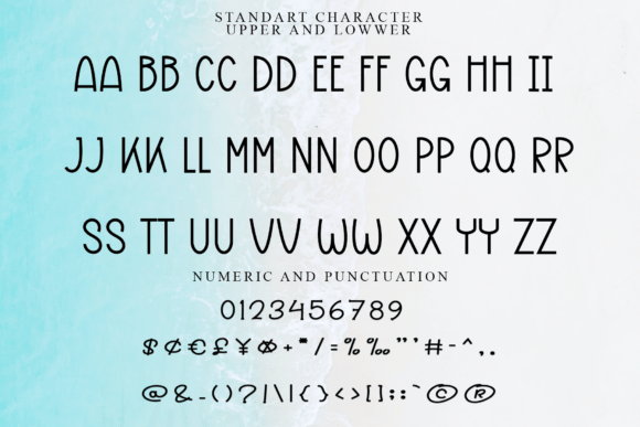 People December Font PNG with transparent background - Preview 4