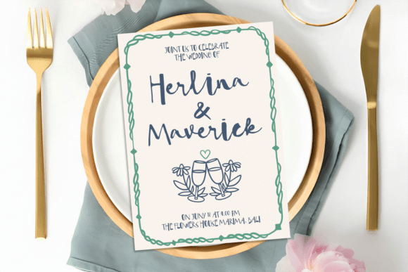 Poppetica Font PNG with transparent background - Preview 2