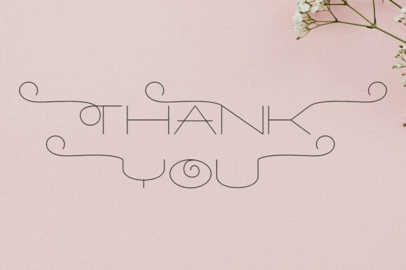 Qanisha Font PNG with transparent background - Preview 2