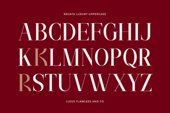Regata Font PNG with transparent background - Preview 6