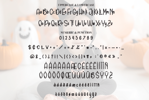Baby Halloween Font - Preview 6