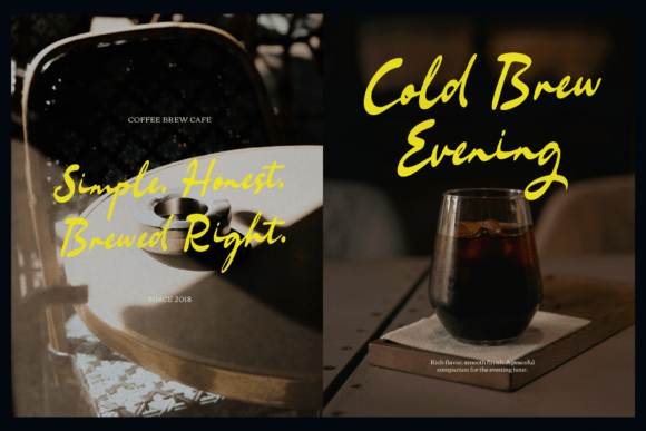 Bellford Dusktime Font - Preview 3