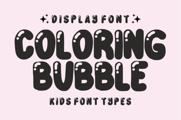 Black Bubble Font - Preview 2