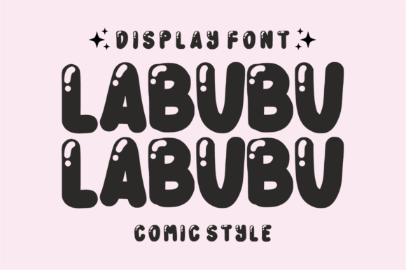 Black Bubble Font - Preview 3