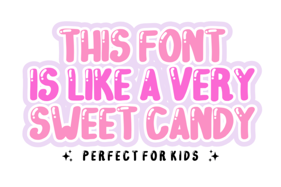 Black Friday Bubble Font - Preview 1