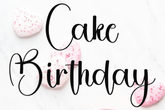 Black Handmade Font - Preview 3