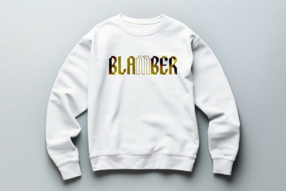 Blamber Font - Preview 6