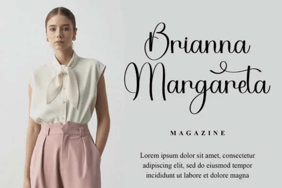 Bright Standar Font - Preview 1